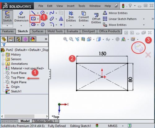 آموزش extrude در سالیدورک